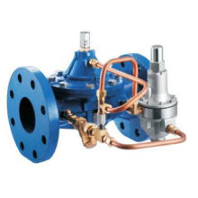 Back Pressure Control Valve GGG40/GG25 Body with Brass Ball Valve Copper Tubes